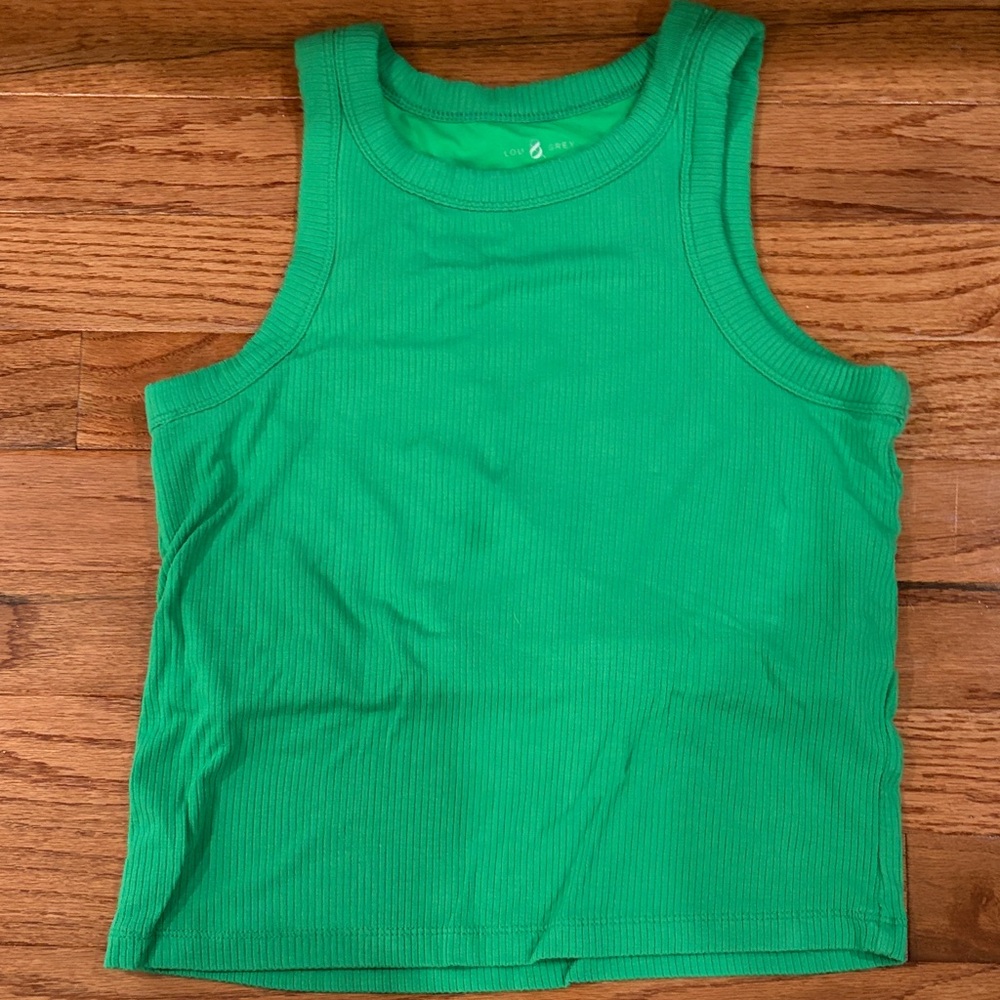 Lou & Grey Vibrant Green Tank Top*